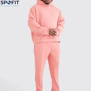 Conjunto Deportivo de Invierno para Hombre de Primera Calidad, Sudadera con Capucha y Pantalones Deportivos, 100% Algodón, Felpa, Transpirable y Ecológico - Product Image 6