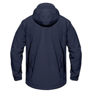 แจ็คเก็ตบุด้านนอกสำหรับผู้ชายแจ็คเก็ตกันลมกันน้ำกันลมผ้าโพลีเอสเตอร์100% - Product Image 6