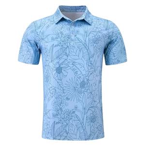 Polos polo t-shirt de haute qualité OEM conception sublimation nouvelle impression polos de golf - Product Image 3