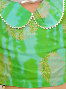 Ropa india y pakistaní de algodón puro tradicional Lahenga Choli para niñas y niños para ropa de fiesta de boda - Product Image 2