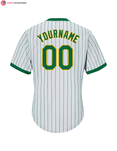 เสื้อเบสบอลสวมหัวคอวีแห้งเร็วพิมพ์ลายกำหนดชื่อโลโก้ส่วนตัวสำหรับวัยรุ่นผู้ชายเครื่องแบบฮิปฮอป - Product Image 5