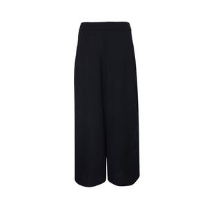 Black <b>Plus</b> <b>Size</b> Pencil Wrap <b>Skirt</b>-Breathable Spandex with <b>Sequined</b> Embroidery - Product Image 3
