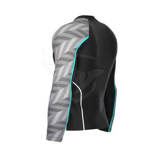 Precio al por mayor MMA Rash Guard Fitness Wear MMA Rash Guard de alta calidad MMA Rash Guard para hombres - Product Image 4