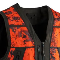 Gilet de chasse extérieur en nylon imperméable de haute qualité, personnalisable (couleur/taille/logo), durable, pour l'appel des gibiers en forêt, modèle Close Player