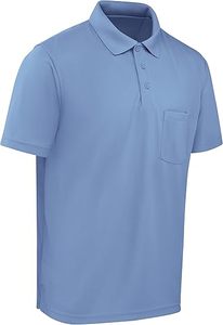 Camisa de algodón 100% de verano para hombre de alta calidad, cuello Henry Vintage, camiseta de manga corta para hombre de 250gsm, cuello grueso - Product Image 3