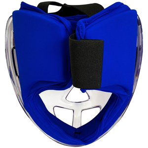 Masque facial de hockey sur glace en fibre de carbone coque mate fermeture à cordon coussinet intérieur confortable masque facial léger prix raisonnable OEM - Product Image 5