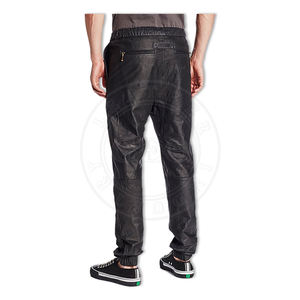 Pantalons en cuir de mouton de qualité supérieure pour hommes, pantalons souples de la meilleure qualité, vente en gros - Product Image 2