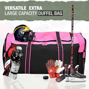 Sac de hockey sur glace brodé avec logo d'équipe personnalisé sacs de hockey Oxford en tissu résistant à l'usure et à l'eau - Product Image 3