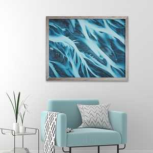 Marco de Madera para Fotos de 60 x 80 cm, Decoración de Madera Flotada, Estilo Clásico Simple, Función Creativa para Colgar Fotos, Tamaño A1 - Product Image 4