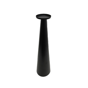 Portavelas de pilar de Metal/vidrio con acabado dorado de nuevo diseño para el hogar y la boda, pilar de vela de lujo decorado con mesa - Product Image 5