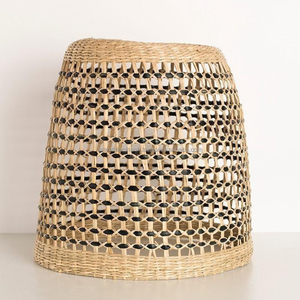 Factory Supply Best Quality Modern Decoration Chandelier Bamboo Lampshade Pendant Lamp Colorful Seagrass <b>Lanterns</b> - Product Image 2