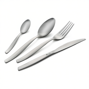 Juego de Cubiertos de Acero Inoxidable SHARK de 24 Piezas, Acabado Cromado Satinado COF24SH TSA Eme para Cuchillos de Cena - Product Image 2