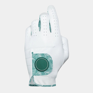 Vente en gros de gants de golf OEM en peau de mouton de qualité supérieure en cuir souple et respirant pour hommes et femmes à particules antidérapantes - Product Image 2