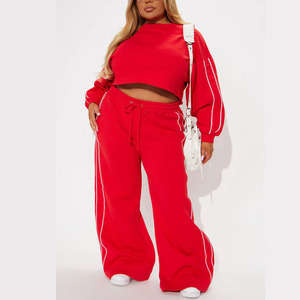 Pantalones Anchos Holgados de Cintura Alta para Mujer, Estilo Urbano, Moda Casual, Pantalones de Pierna Ancha - Product Image 4