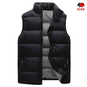 Gilet matelassé personnalisé Ryan Pro Gear pour hommes, qualité supérieure, tissu confortable avec logo personnalisé, conception ODM - Product Image 4