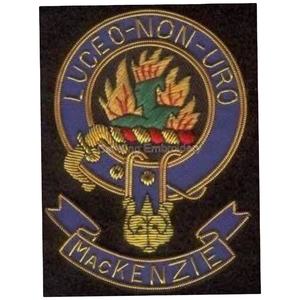 Ceci est un patch ou un badge brodé représentant le blason du clan MacKenzie. - Product Image 1