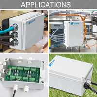 Boîtier de jonction étanche IP67 en ABS pour extérieur LWHY-IP67