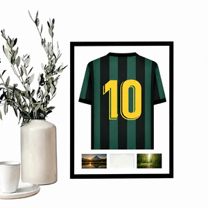 <span class=keywords><strong>Cornice</strong></span> per Maglia Sportiva (Calcio, Basket) <span class=keywords><strong>con</strong></span> Logo Personalizzato, Decorazione da Parete in Legno Nero per Soggiorno, Vendita all'Ingrosso - Product Image 4