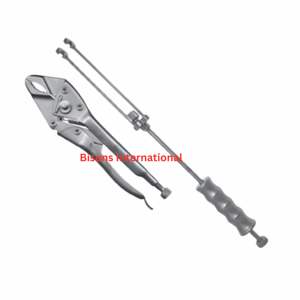 Pinzas Ortopédicas de Bloqueo Manuales BISONS, Pinzas de Reducción para Sujeción de Huesos, Acero Inoxidable, Instrumento Quirúrgico Reutilizable - Product Image 2