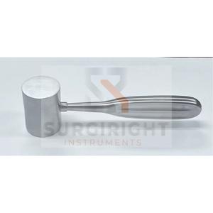 SurgiRight MALLET KIRK 7 1/2 pulgadas Cabeza de acero inoxidable Instrumento quirúrgico manual 1lb 7oz Uso en hospitales - Product Image 4