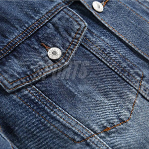 Calidad superior Pakistán Hecho Hombres Jeans Chaquetas Diseño personalizado Venta al por mayor Jeans Chaquetas Precio razonable - Product Image 4