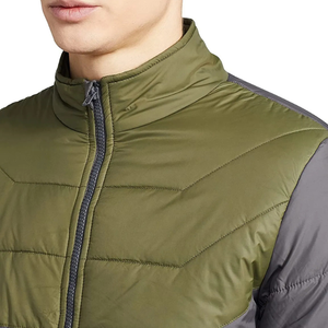 Chaqueta acolchada de invierno personalizada para hombre Diseño impermeable y cortavientos con estilo de chaqueta de nieve y lluvia - Product Image 2