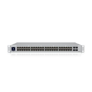 Ubiquiti USW-48-<b>POE</b> <b>Switch</b>, UniFi, 48x RJ45 1000Mb/s, 32x <b>PoE</b>+, 4x SFP - Product Image 1