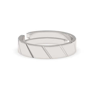 NOVAMART Fine Real 925 Sterling Silver Twist Band <b>Ring</b> Rhodium & <b>Gold</b> Plated Bezel Set <b>Opal</b> Stone Jewelry Wholesale Export - Product Image 1