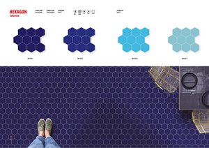 กระเบื้องพอร์ซเลนลายตกแต่งร่วมสมัย ขนาด 200x200 มม. สำหรับงานติดตั้งบนผนัง ราคาและคุณภาพดีที่สุด - Product Image 2