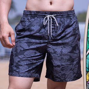 Sublimation personnalisée Short de bain coupe ajustée à séchage rapide pour hommes avec doublure en maille Maillots de bain imperméables - Product Image 5