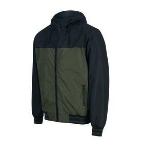 Wholesale Manufacturer Streetwear Zip Up Hooded Anorak <b>Jacket</b> Jogging <b>Running</b> Nylon Color Block Windbreaker <b>Jacket</b> - Product Image 5
