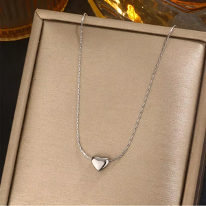 2025 Dainty 18K Plaqué Or En Acier Inoxydable Collier Étanche Bijoux Coeur Pendentif Charme Collier pour Femmes - Product Image 6
