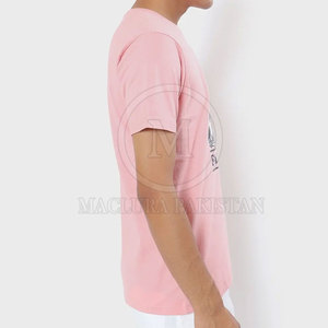 Camiseta estampada de algodón 100% transpirable para hombre de estilo callejero moderno con tela de lona de cuello redondo de diseño único - Product Image 6