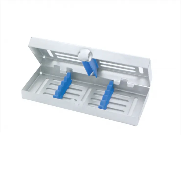 5つの器具のための最高品質の滅菌カセットラックオートクレーブトレイ外科用歯科器具カセット