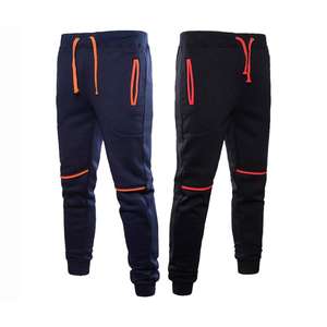 2025กางเกงวอร์มขายาวสำหรับผู้ชายกางเกงวิ่งกางเกงแนวสตรีทผ้าคอตตอนโพลีเอสเตอร์สำหรับฤดูหนาวแบบลำลองสไตล์หน้าเรียบ - Product Image 3