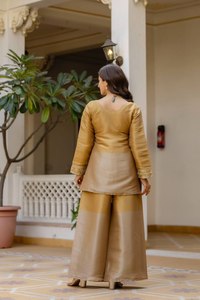 Salwar Kameez pour femmes, nouvelle conception haut de gamme, tissu en viscose brodé multicolores, deux pièces, tenue de soirée, Shalwar Kameez indien - Product Image 4