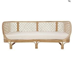 Sofá mimbre hecho a mano, sofá mimbre, muebles Ratán - Product Image 3