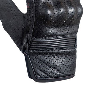 Guantes de moto de moda de alta calidad para guantes de dedo completo de cuero genuino a prueba de viento unisex con su logotipo - Product Image 4