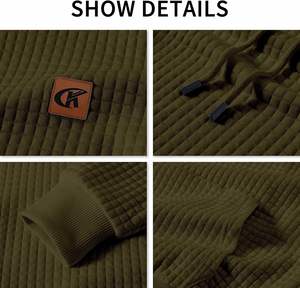 2025 hommes décontracté mode Joker Sublimation pull à capuche meilleure qualité drôle surdimensionné respirant conception solide motif OEM - Product Image 4