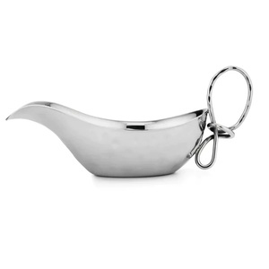 Soupières élégantes en métal lourd en acier inoxydable et saucières pour la vente en gros indienne de cuisine à domicile - Product Image 2