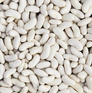 Frijoles Blancos Orgánicos Certificados, Sin OMG, Veganos, Crudos, a Granel - Product Image 1