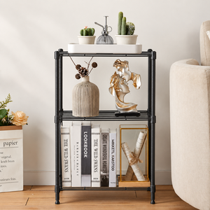 MZG Metal <b>Shelving</b> <b>Unit</b> Freestanding Commercial Grade Metal Wire Storage Rack Organizer Shelf for Laundry Room Utility Room - Product Image 2