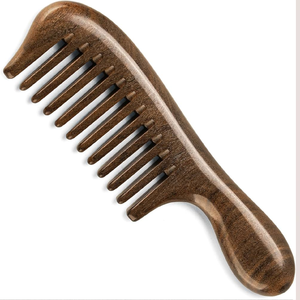 หวีซี่งอนฟันแบบกว้างหวีผมหนามยาวหวีผมทรงโค้งสำหรับร้านเสริมสวย - Product Image 2