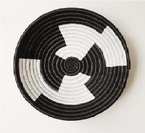 Modern Handwoven Round Bullseye Rattan <b>Placemat</b> Thanksgiving Table Decoration and Dining Table Serving Tray <b>Set</b> Indian - Product Image 6