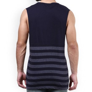 Camiseta sin Mangas Unisex de Alta Calidad, Estilo Urbano, para Hombre, de Algodón, Holgada, Deportiva, de Color Sólido, Transpirable, Informal, Último Modelo - Product Image 2