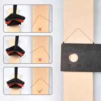 Ensemble de 3 embouts de ceinture en cuir en forme de triangle pour bricolage coupe-poinçon personnalisable OEM et ODM