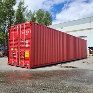 Conteneur de transport maritime sec d'occasion de 40 pieds, conteneur de stockage en acier, conteneur de fret d'exportation en stock - Product Image 4