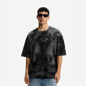Camisetas Unisex de peso pesado de 280 Gsm, camisetas informales de algodón pesado en blanco personalizadas de talla grande con cuello redondo para hombres y mujeres - Product Image 6