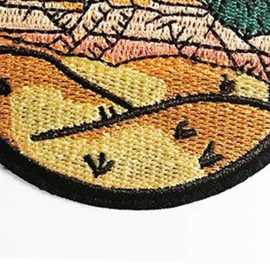 Parches Bordados Personalizados de Fábrica para Ropa al por Mayor, Parches de Tela de Sarga con Diseño Digital para Vestidos de Moda - Product Image 6