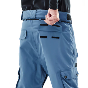 Pantalons de ski imperméables et respirants pour hommes en gros, pantalons cargo noirs pour snowboard, pantalons de ski, vêtements de ski et de neige, poches zippées - Product Image 6